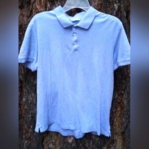 Mens Calvin Klein liquid Touch Polo Shirt Size Lg. 100% Cotton